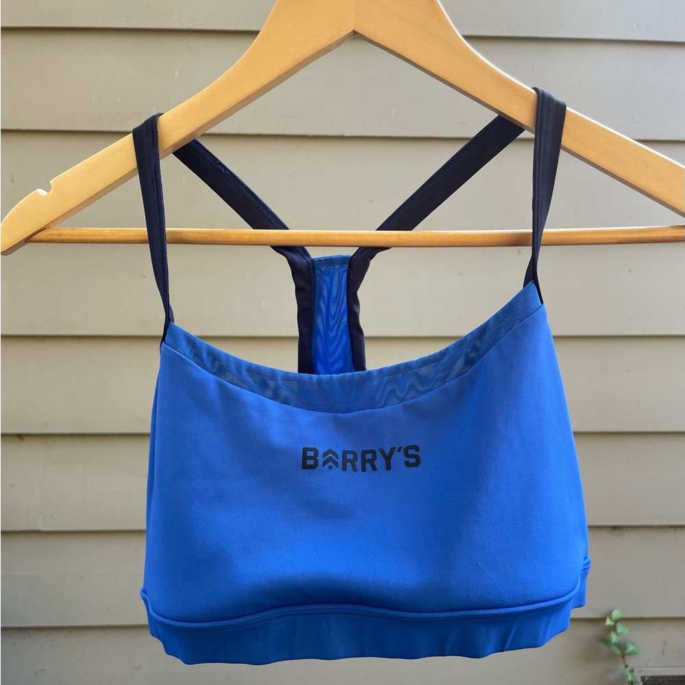 Barry's Blue Sports Bra